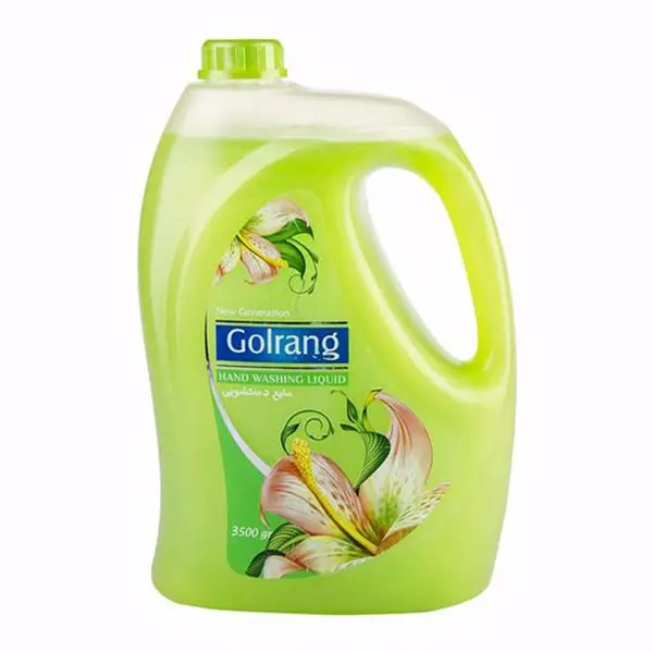 مایع دستشویی ورژن 2 صدفی سبز 3500 میلی لیتری گلرنگ - 6