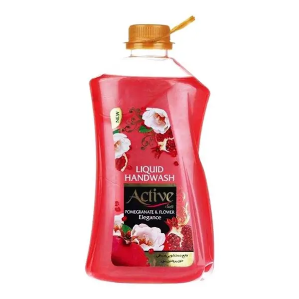 مایع دستشویی اکتیو با رایحه انار و گل 2500 میلی لیتر - 2
