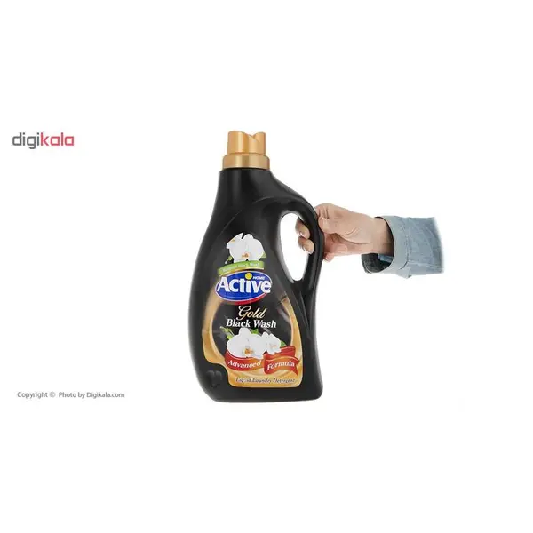 مایع لباسشویی اکتیو مخصوص لباس های تیره حجم 2500 میلی لیتر - 6