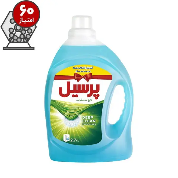 مایع لباسشویی پرسیل غلیظ دو برابر با رایحه گل های سفید 2700 گرم - 2