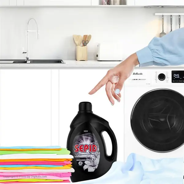 مایع لباسشویی مشکی سپید مقدار 3 کیلو گرم - 2