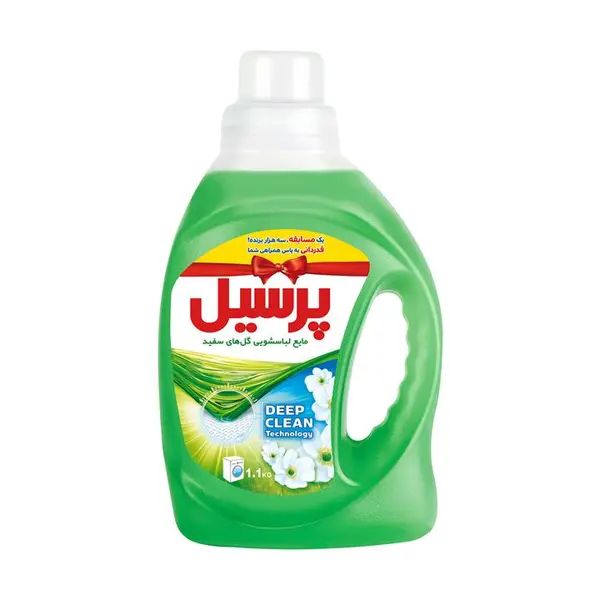 مایع لباسشویی ژل 360 پرسیل 1100 میلی لیتر با رایحه گلهای سفید - 2