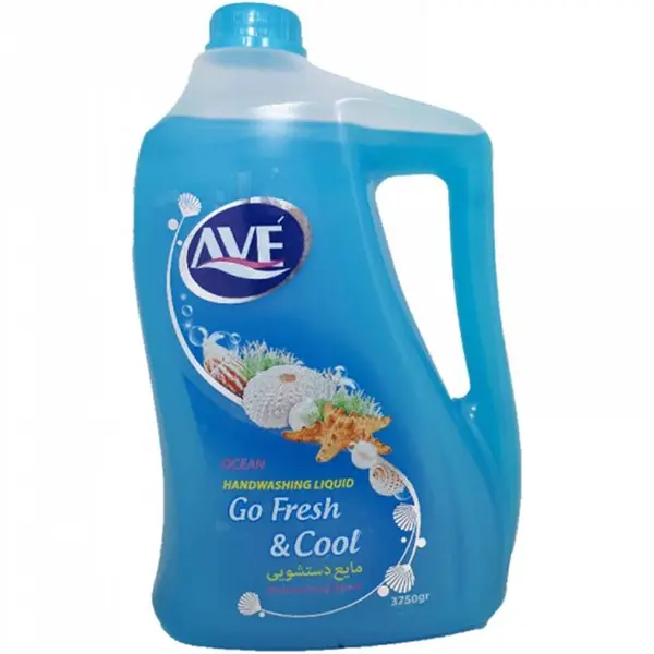 مایع دستشویی صدفی آبی اوه 3750 گرمی - 3
