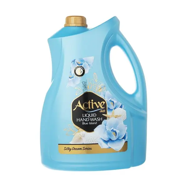 مایع دستشویی کرمی آبی اکتیو 3750 میلی لیتر - 3
