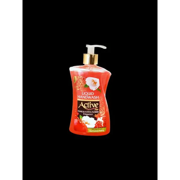 مایع دستشویی اکتیو انار و گل حاوی مواد مرطوب کننده و پروتئین سویا 450 گرم - 6