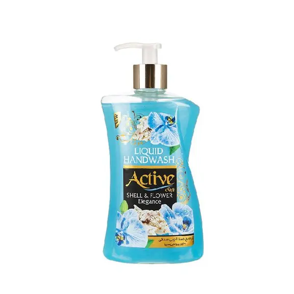 مایع دستشویی سری رویای ابریشمی مدل جزیره آبی اکتیو 450 گرم - 5