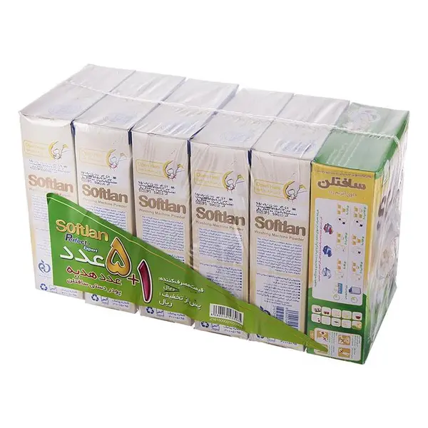 پودر رختشویی دستی سافتلن مقدار 500 گرم