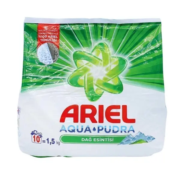 پودر ماشین لباسشویی آریل مدل Aqua Dag Esintisi وزن 1500 گرم - 2