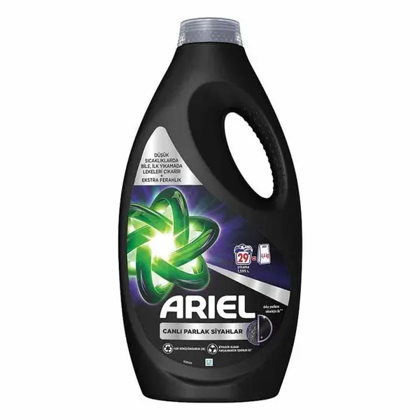 مایع لباسشویی آریل Ariel مخصوص لباسهای مشکی مدل Canli Parlak Siyahlar حجم ۱/۵۹۵ لیتر - 4
