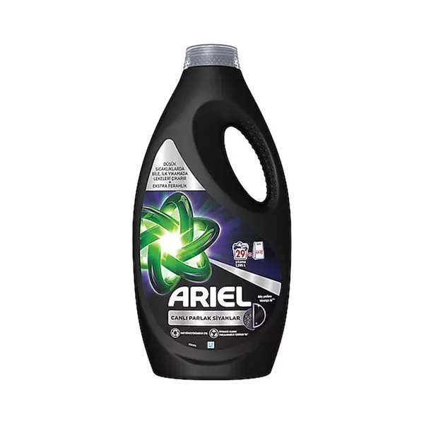 مایع لباسشویی آریل Ariel مخصوص لباسهای مشکی مدل Canli Parlak Siyahlar حجم ۱/۵۹۵ لیتر - 3