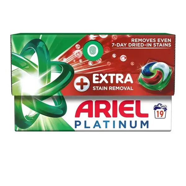 قرص ماشین لباسشویی آریل Ariel مدل Platinum بسته 19 عددی