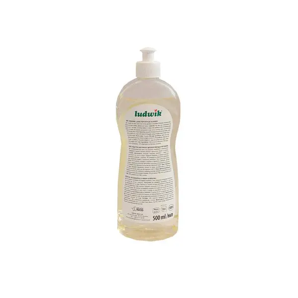 مایع ضد عفونی کننده شیشه شیر لودویک مدل Bottles حجم 500 میلی لیتر