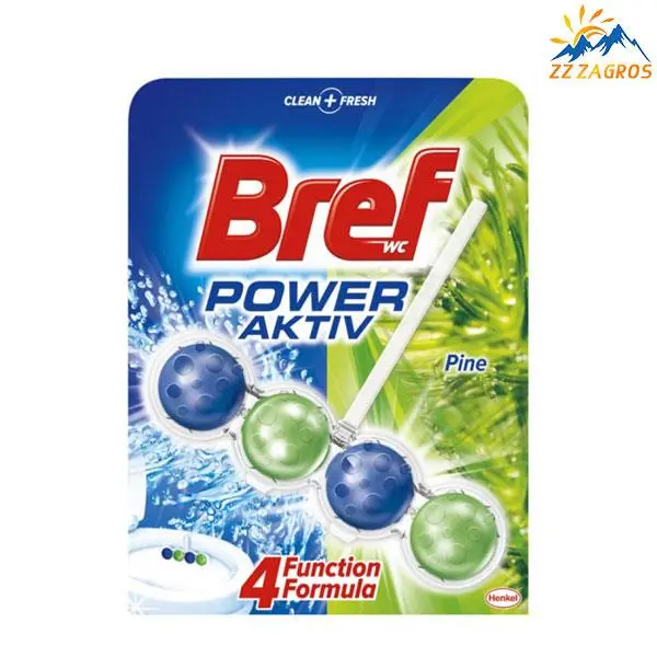 ضد عفونی کننده و خوشبو کننده توپی مخصوص توالت فرنگی برف (Bref) - 2