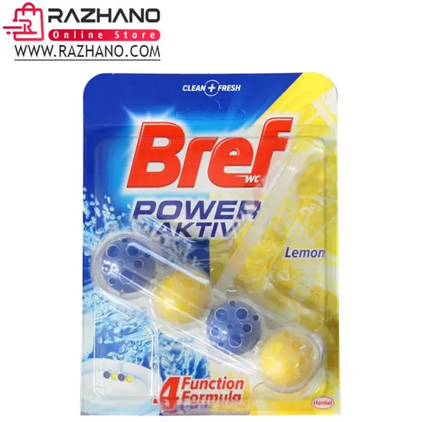 ضد عفونی کننده و خوشبو کننده توپی مخصوص توالت فرنگی برف (Bref) - 3