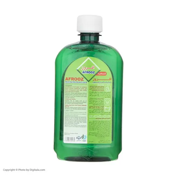 مایع ضدعفونی کننده سطوح افروز مدل CLEANER با رایحه لیمو حجم 500 میلی لیتر - 3