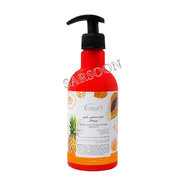 مایع دستشویی کرمی تروپیکال دیپ سنس Deep Sense حجم 400 میلی‌لیتر - 3