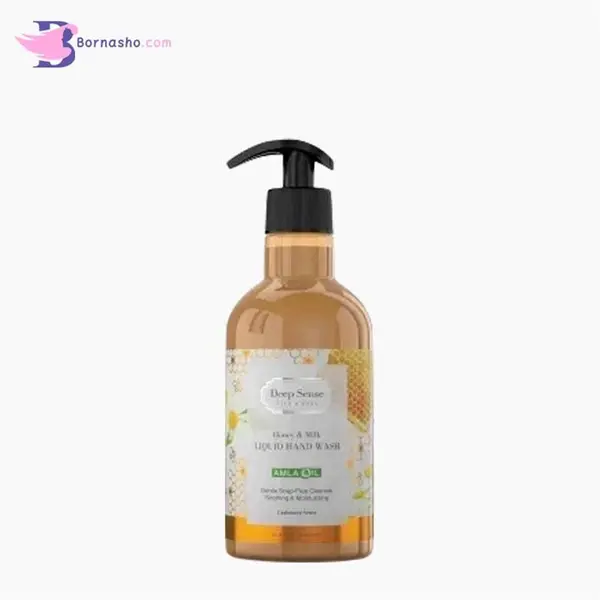 مایع دستشویی  دیپ سنس deep sense با رایحه شیر عسل 400 میل - 3