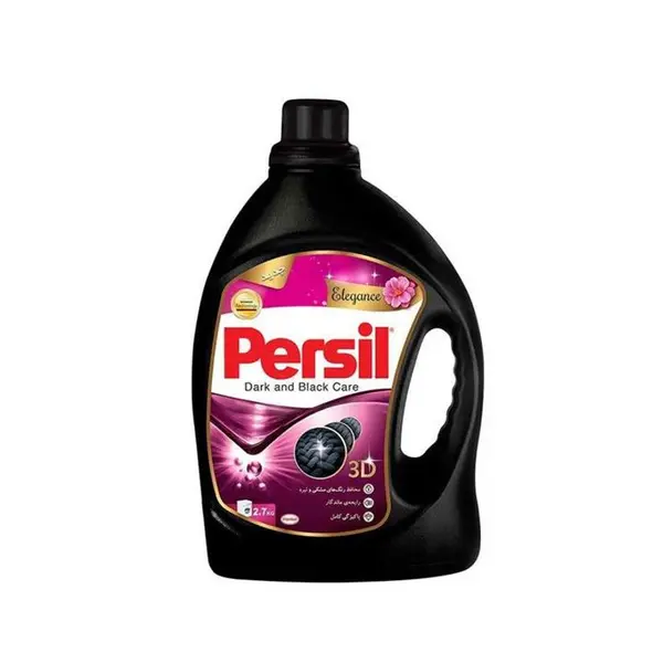 مایع لباسشویی مشکی Elegance مخصوص لباس های تیره سه بعدی 2700 گرمی پرسیل - 6