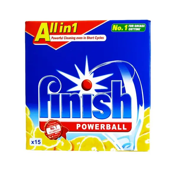 قرص ماشین ظرفشویی فینیش (finish) همه کاره 15 عددی