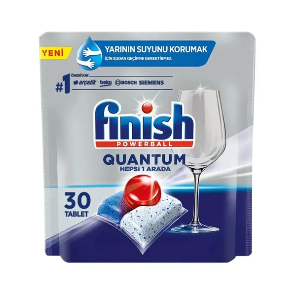 قرص ظرفشویی فینیش Finish مدل Quantom بسته 30 عددی