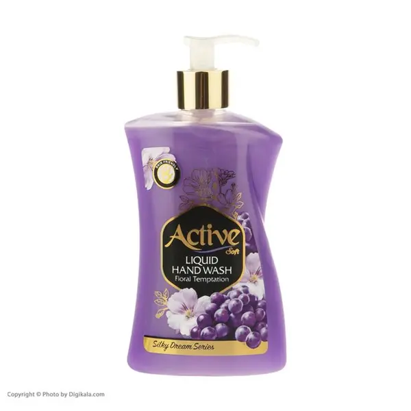 مایع دستشویی صدفی اکتیو مدل Floral Temptation وزن 450 گرم - 4