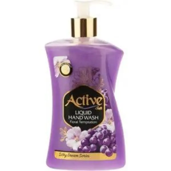 مایع دستشویی صدفی اکتیو مدل Floral Temptation وزن 450 گرم
