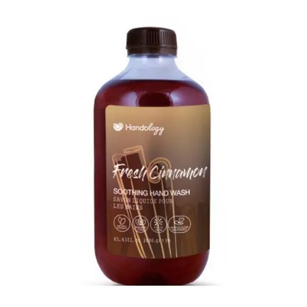 مایع دستشویی هندولوژی مدل fresh cinnamon رایحه دارچین حجم 2 لیتر - 4