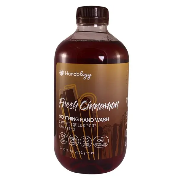مایع دستشویی هندولوژی مدل fresh cinnamon رایحه دارچین حجم 2 لیتر - 3