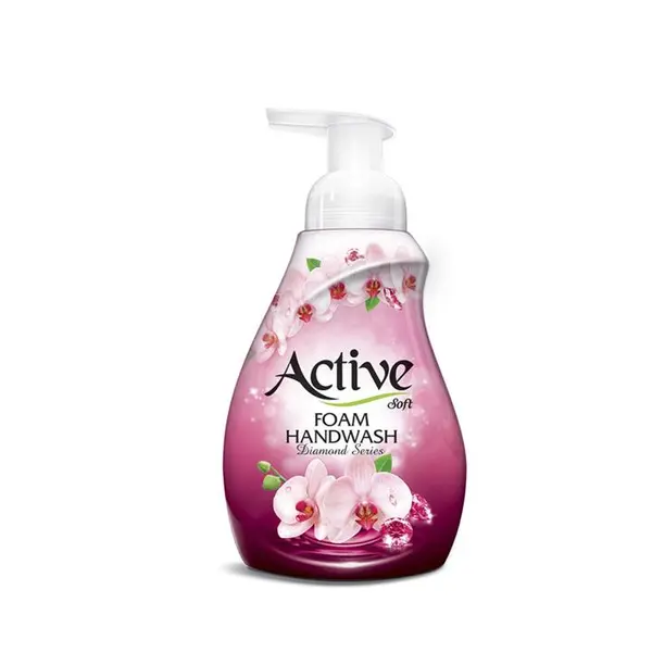 مایع دستشویی اکتیو سری دیاموند مدل Pink مقدار 500 گرم - 4