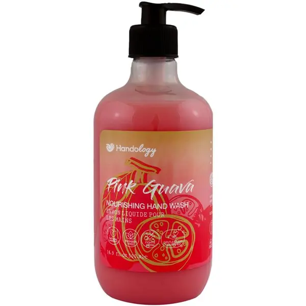 مایع دستشویی کرمی هندولوژی مدل Pink Guava حجم 500 میلی لیتر - 3