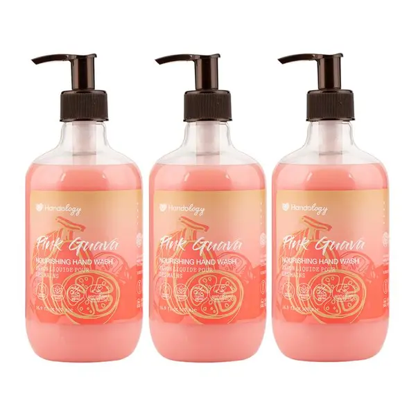 مایع دستشویی کرمی هندولوژی مدل Pink Guava حجم 500 میلی لیتر - 2