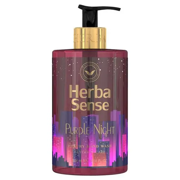 مایع دستشویی آبرسان آردن سری هرباسنس مدل Purple Night حجم 500 میل - 3