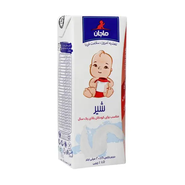 شیر کم چرب غنی شده ماجان کاله مقدار 0.2 لیتر - 5