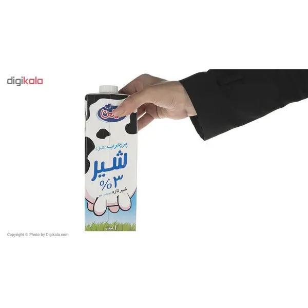 شیر پر چرب میهن حجم 1 لیتر - 3