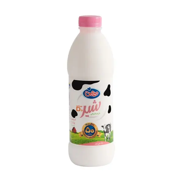 شیر کم چرب میهن حجم 1 لیتر - 2