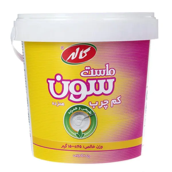 ماست کم چرب سون کاله 1500 گرم - 2