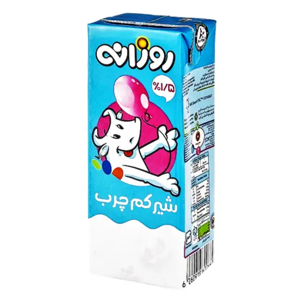 شیر کم چرب 1.5 درصد 200 میلی لیتری روزانه - 6