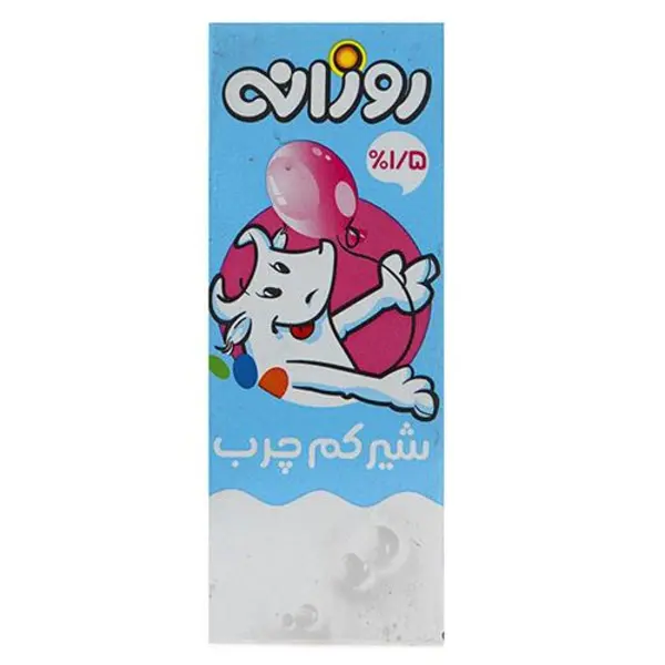 شیر کم چرب 1.5 درصد 200 میلی لیتری روزانه - 5