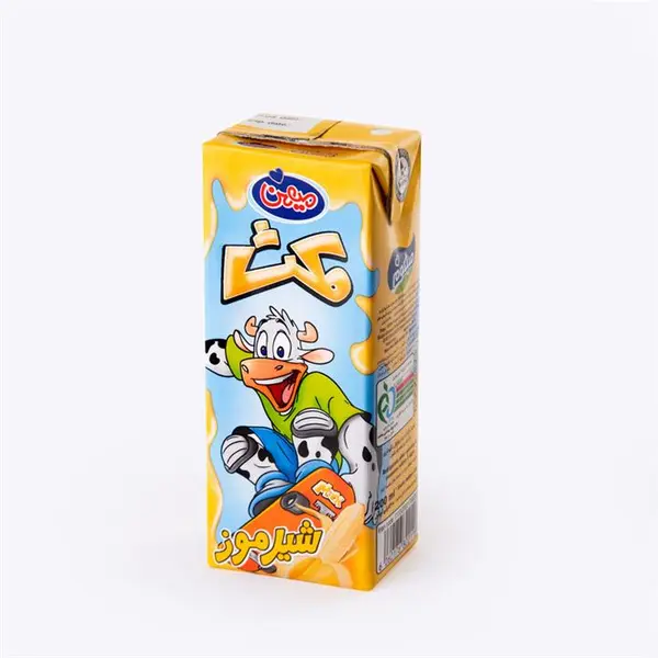 شیر موز استریلیزه میهن مکث 200 میلی لیتر - 4