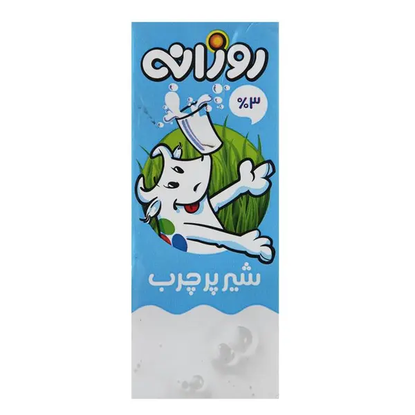 شیر پاکتی فرادما پر چرب روزانه – 200 میلی لیتر - 2