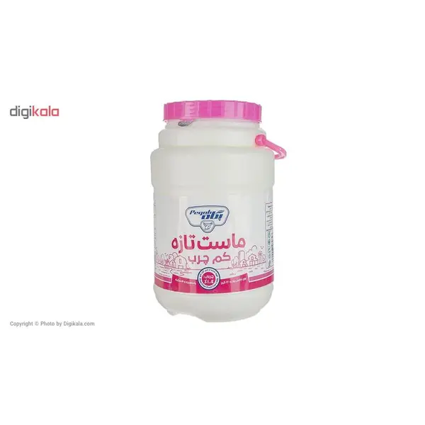 ماست تازه کم چرب پگاه مقدار 2000 گرم - 6