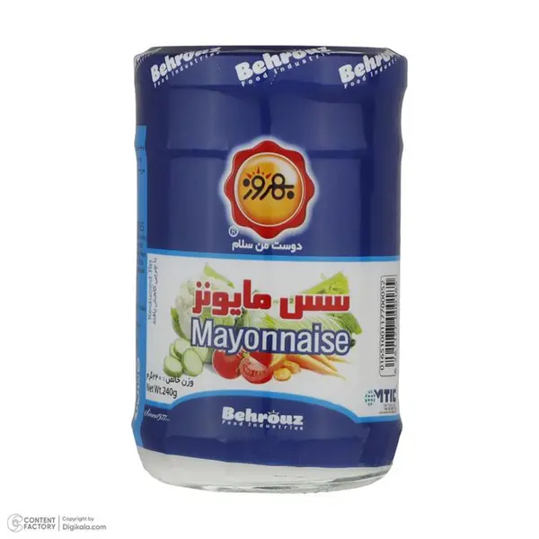 سس مایونز بهروز - 240 گرم - 4