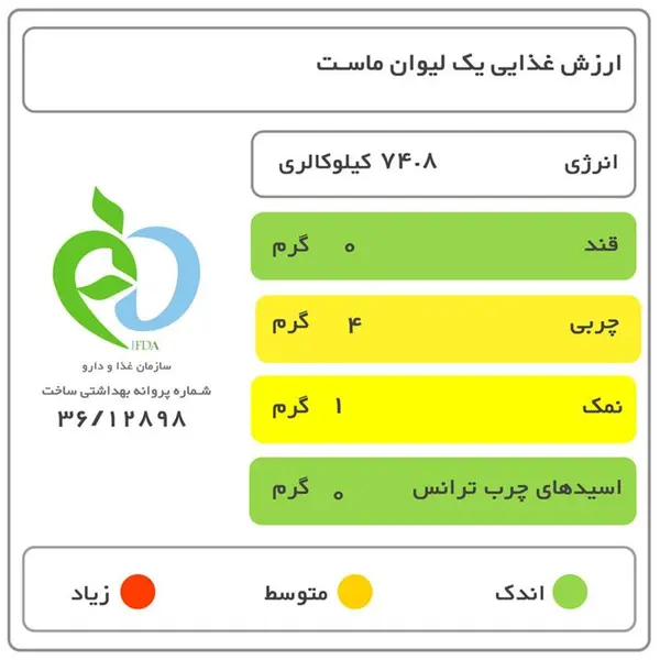 ماست موسیر رامک مقدار 250 گرم - 4