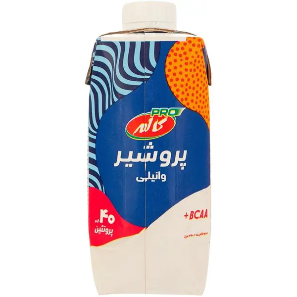 پرو شیر وانیلی مدت دار ۴۰ گرم پروتئین کاله 330 میلی لیتری - 3