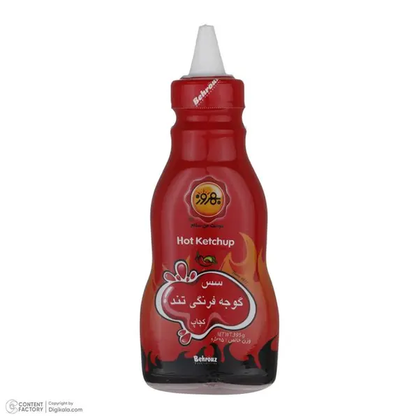 سس گوجه فرنگی تند بهروز - 395 گرم - 4