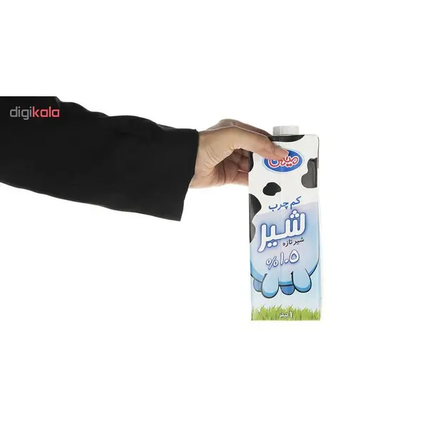 شیر کم چرب میهن - بسته 4 عددی - 5