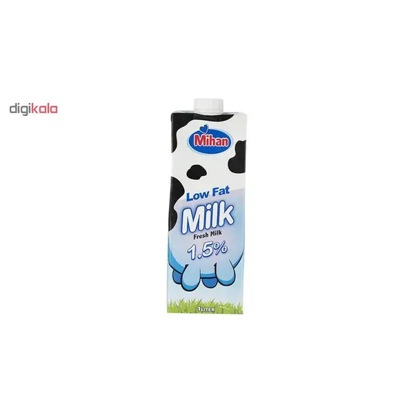 شیر کم چرب میهن - بسته 4 عددی - 2
