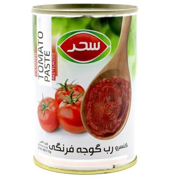 رب گوجه فرنگی سحر  قوطی 400 گرمی - 2
