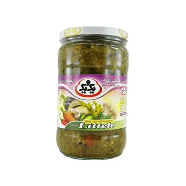 ترشی لیته یک و یک 630 گرمی - 2