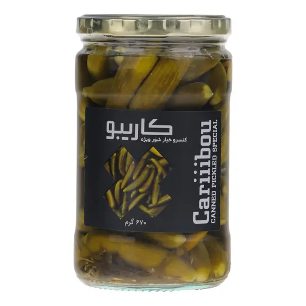 خیارشور ویژه کاریبو - 670 گرم - 6